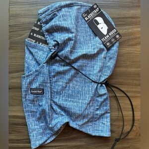 Blackstrap Team Hood Balaclava Tweed Denim